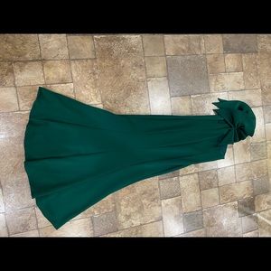 Size 4 green Betsy & Adam dress! Like new!